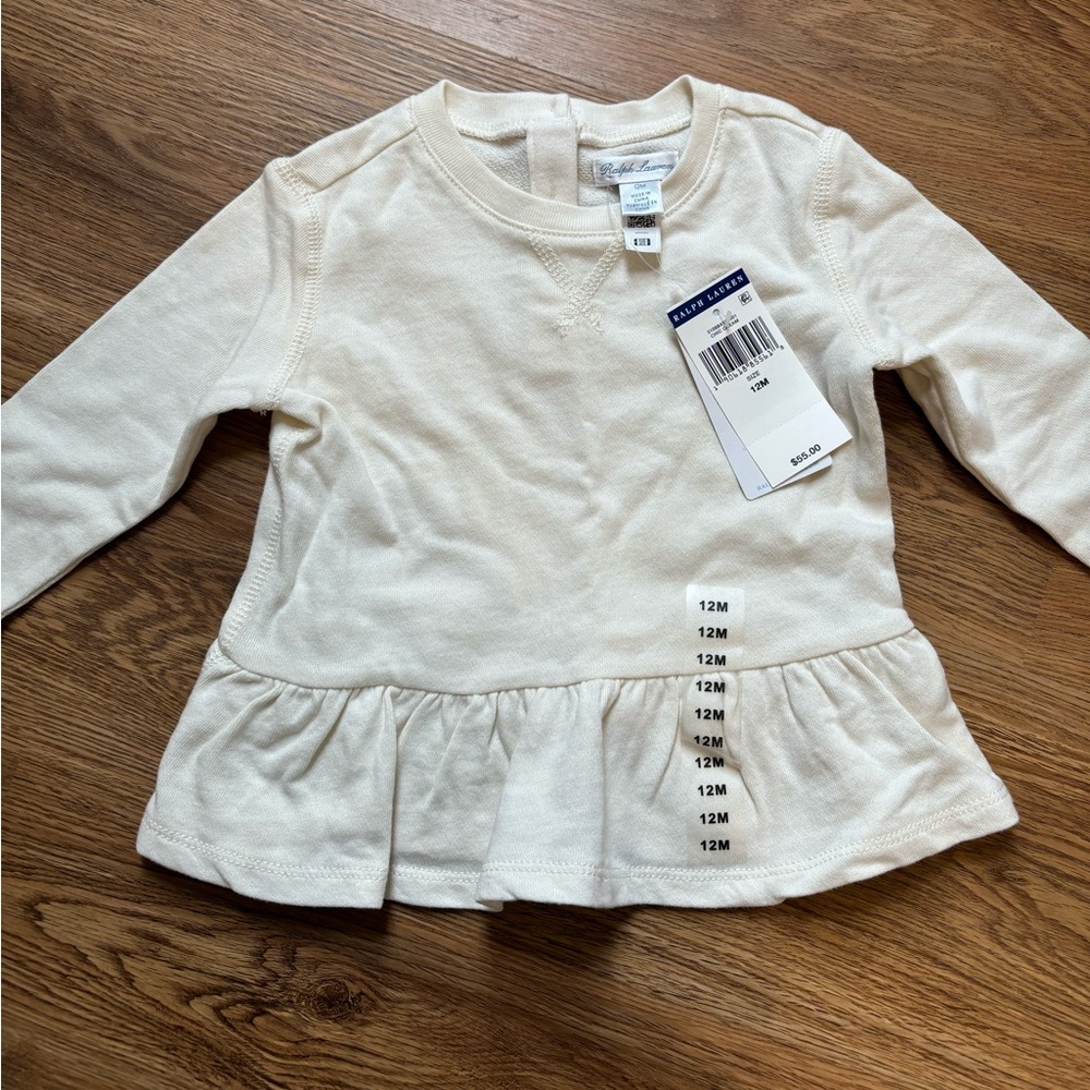 Ralph Lauren 12 Month Long Sleeve